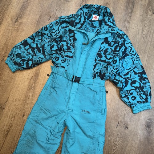 Vintage 80s ski suit - 80s,