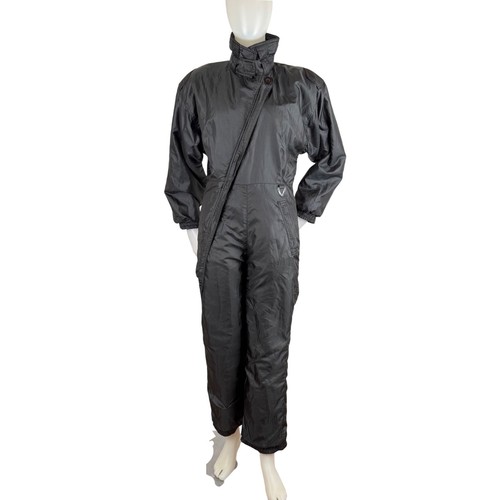 Vintage 80s black ski - black,